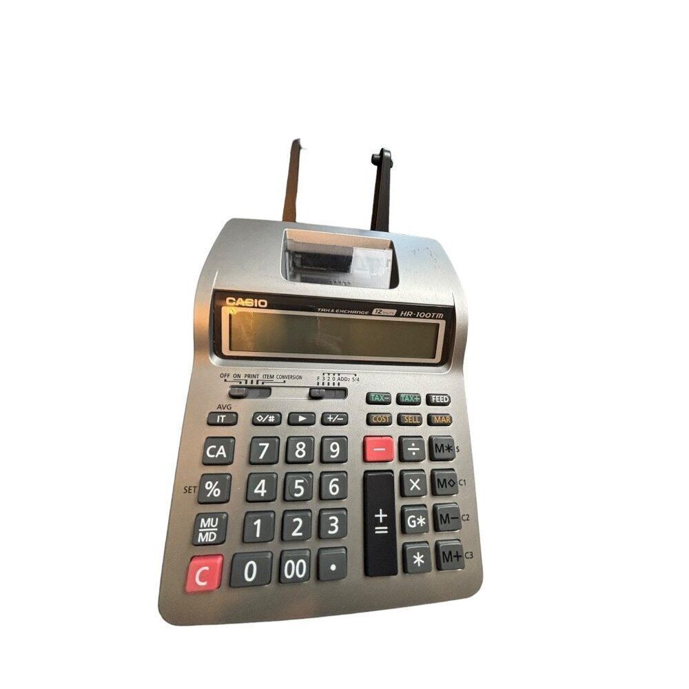 Casio HR-100TM Desktop Printing Calculator